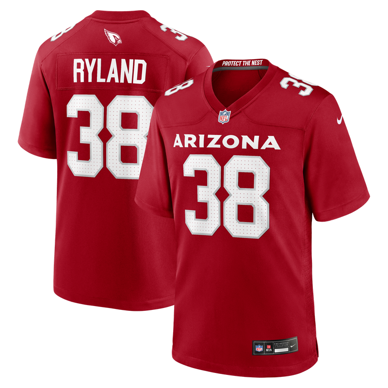 Chad Ryland Arizona Cardinals Football Jersey, Cardinal Sportswear Jersey Shirt, Lightweight Breathable Athletic Jersey, Casual Gift for Men
