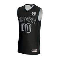 Utah State Aggies Basketball Jersey, Black Sportswear Jersey Shirt, Sleeveless Athletic Tank Jersey, Casual Gift for Men, Style 202981041