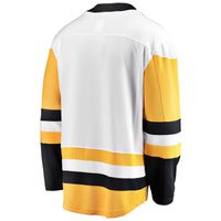 Pittsburgh Penguins Hockey Jersey, White Sportswear Jersey Shirt, Long Sleeve Hockey Sweater Jersey, Casual Gift for Men, Style 2874124