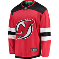 New Jersey Devils Hockey Jersey, Red Breakaway Sportswear Jersey Shirt, Long Sleeve Hockey Sweater Jersey, Casual Gift for Men, Style 2793238