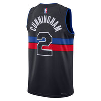 Cade Cunningham Detroit Pistons Basketball Jersey, Sportswear Jersey Shirt, Sleeveless Athletic Tank Jersey, Casual Gift for Men, Style 13363697