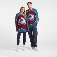 Colorado Avalanche Hockey Jersey, Burgundy Sportswear Jersey Shirt, Long Sleeve Hockey Sweater Jersey, Casual Gift for Men, Style 202015724