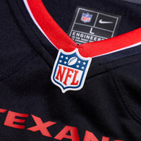 Jayden Higgins Houston Texans Football Jersey, Navy Game Sportswear Jersey Shirt, Lightweight Breathable Athletic Jersey, Casual Gift for Men