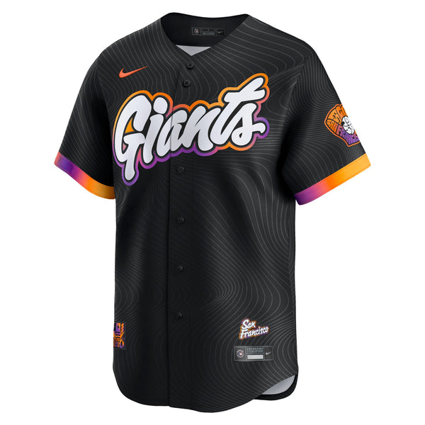 San Francisco Giants Anthracite 2025 City Connect Limited Jersey