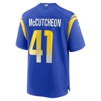 Cameron McCutcheon Los Angeles Rams Football Jersey, Royal Sportswear Jersey Shirt, Lightweight Breathable Athletic Jersey, Casual Gift for Men