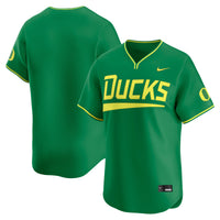 Oregon Ducks Baseball Jersey, Green Limited Sportswear Jersey Shirt, Lightweight Breathable Athletic Jersey, Casual Gift for Men