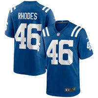 Luke Rhodes Indianapolis Colts Football Jersey, Royal Game Sportswear Jersey Shirt, Lightweight Breathable Athletic Jersey, Casual Gift for Men