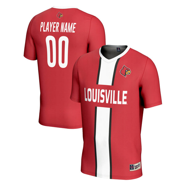 Louisville Cardinals Pick-A-Player NIL Lightweight Soccer Jersey - Red