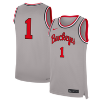 Ohio State Buckeyes Basketball Jersey, Gray Replica Alternate Sportswear Jersey Shirt, Sleeveless Athletic Tank Jersey, Casual Gift for Men