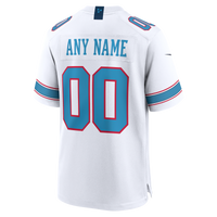 Tennessee Titans Football Jersey, White Sportswear Jersey Shirt, Lightweight Breathable Athletic Jersey, Casual Gift for Men, Style 203933697