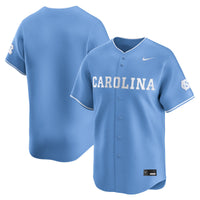 North Carolina Tar Heels Baseball Jersey, Blue Limited Sportswear Jersey Shirt, Lightweight Breathable Athletic Jersey, Casual Gift for Men