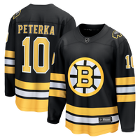 JJ Peterka Boston Bruins Hockey Jersey, Black Breakaway Home Sportswear Jersey Shirt, Long Sleeve Hockey Sweater Jersey, Casual Gift for Men