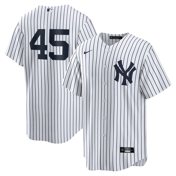 New York Yankees Gerrit Cole White Home Replica Player Name Jersey