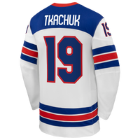 Matthew Tkachuk White US 2026 Away Replica Hockey Jersey, Hockey Sportswear Jersey Shirt, Long Sleeve Hockey Sweater Jersey, Casual Gift for Men