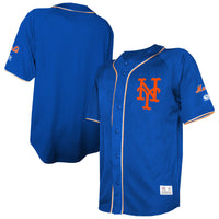 New York Mets Baseball Jersey, Royal Fashion Sportswear Jersey Shirt, Lightweight Breathable Athletic Jersey, Casual Gift for Men