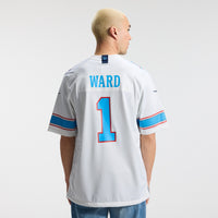 Cameron Ward Tennessee Titans Football Jersey, White Game Sportswear Jersey Shirt, Lightweight Breathable Athletic Jersey, Casual Gift for Men