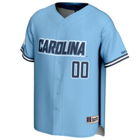 North Carolina Tar Heels Baseball Jersey, Sportswear Jersey Shirt, Lightweight Breathable Athletic Jersey, Casual Gift for Men, Style 201241492