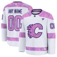 Calgary Flames Hockey Jersey, White Sportswear Jersey Shirt, Long Sleeve Hockey Sweater Jersey, Casual Gift for Men, Style 202533000