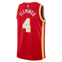 Kingston Flemings Atlanta Hawks Basketball Jersey, Red Swingman Sportswear Jersey Shirt, Sleeveless Athletic Tank Jersey, Casual Gift for Men
