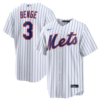 Carson Benge New York Mets Baseball Jersey, White Replica Sportswear Jersey Shirt, Lightweight Breathable Athletic Jersey, Casual Gift for Men