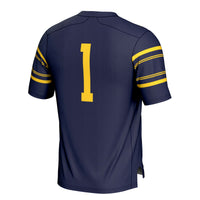 Cal Bears Football Jersey, Navy Sportswear Jersey Shirt, Lightweight Breathable Athletic Jersey, Casual Gift for Men, Style 200425339