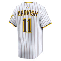 Yu Darvish San Diego Padres Baseball Jersey, White Limited Sportswear Jersey Shirt, Lightweight Breathable Athletic Jersey, Casual Gift for Men