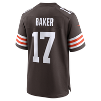 Jerome Baker Cleveland Browns Football Jersey, Brown Game Sportswear Jersey Shirt, Lightweight Breathable Athletic Jersey, Casual Gift for Men
