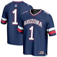 Arizona Wildcats Football Jersey, Navy Fashion Sportswear Jersey Shirt, Lightweight Breathable Athletic Jersey, Casual Gift for Men