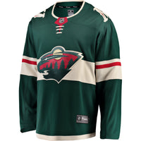 Minnesota Wild Hockey Jersey, Green Breakaway Sportswear Jersey Shirt, Long Sleeve Hockey Sweater Jersey, Casual Gift for Men, Style 2793235
