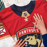 Florida Panthers Hockey Jersey, Red Authentic Sportswear Jersey Shirt, Long Sleeve Hockey Sweater Jersey, Casual Gift for Men, Style 202056755