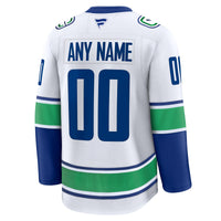 Vancouver Canucks Hockey Jersey, White Premium Sportswear Jersey Shirt, Long Sleeve Hockey Sweater Jersey, Casual Gift for Men, Style 202055743
