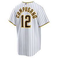 Luis Campusano San Diego Padres Baseball Jersey, White Sportswear Jersey Shirt, Lightweight Breathable Athletic Jersey, Casual Gift for Men