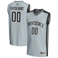 Providence Friars Basketball Jersey, Silver Sportswear Jersey Shirt, Sleeveless Athletic Tank Jersey, Casual Gift for Men, Style 202658216