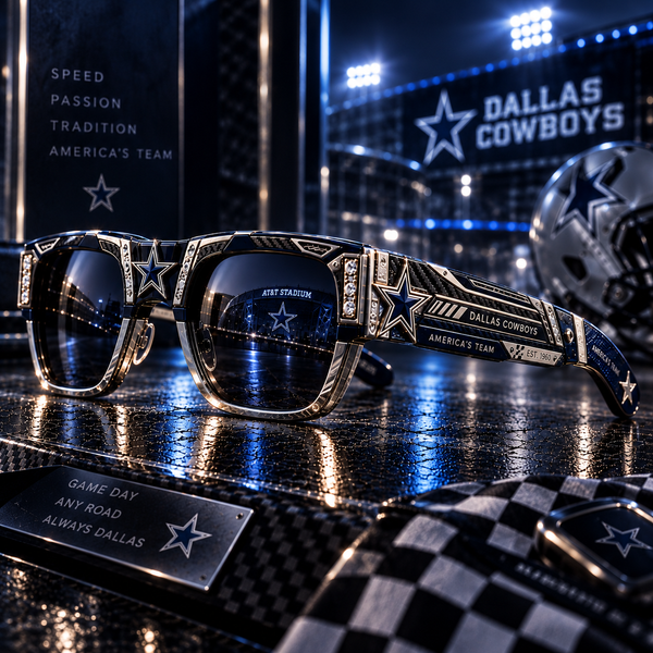 DAL Midnight Star - Navy and Silver Statement Eyewear - main