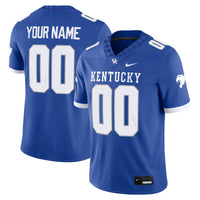 Kentucky Wildcats Football Jersey, Royal Sportswear Jersey Shirt, Lightweight Breathable Athletic Jersey, Casual Gift for Men, Style 202015210