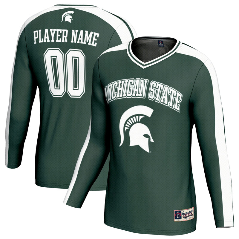 Michigan State Spartans Volleyball Jersey, Sportswear Jersey Shirt, Lightweight Breathable Athletic Jersey, Casual Gift for Men, Style 203494798