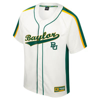 Baylor Bears Baseball Jersey, Cream Sportswear Jersey Shirt, Lightweight Breathable Athletic Jersey, Casual Gift for Men