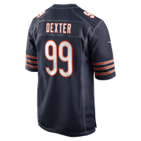 Gervon Dexter Sr Chicago Bears Football Jersey, Navy Game Sportswear Jersey Shirt, Lightweight Breathable Athletic Jersey, Casual Gift for Men