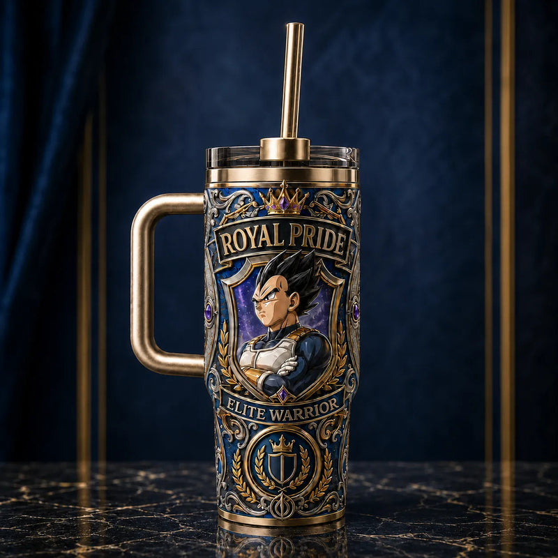 Royal Pride - Vegeta and the Crest of Quiet Confidence