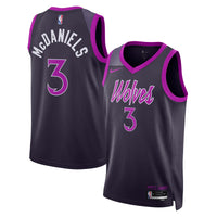 Jaden McDaniels Minnesota Timberwolves Basketball Jersey, Black Sportswear Jersey Shirt, Sleeveless Athletic Tank Jersey, Casual Gift for Men