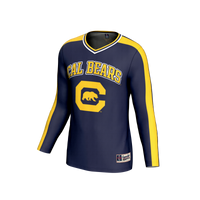 Cal Bears Volleyball Jersey, Navy Fashion Sportswear Jersey Shirt, Lightweight Breathable Athletic Jersey, Casual Gift for Men, Style 203494809