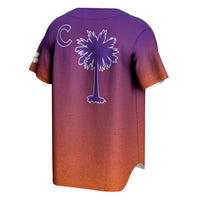 Clemson Tigers Lightweight Baseball Jersey, Sportswear Jersey Shirt, Lightweight Athletic Jersey, Casual Gift for Men, Style 202918012