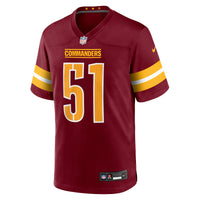 Ale Kaho Washington Commanders Football Jersey, Burgundy Sportswear Jersey Shirt, Lightweight Breathable Athletic Jersey, Casual Gift for Men