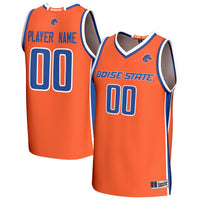 Boise State Broncos Basketball Jersey, Orange Fashion Lightweight Sportswear Jersey Shirt, Sleeveless Athletic Tank Jersey, Casual Gift for Men