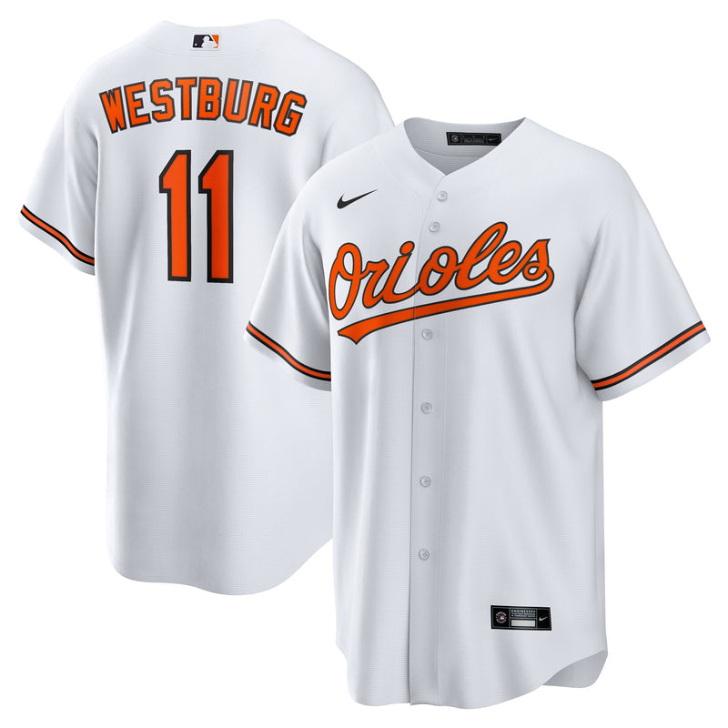 Baltimore Orioles Baseball Jersey, White Sportswear Jersey Shirt, Lightweight Breathable Athletic Jersey, Casual Gift for Men, Style 202854782
