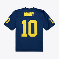 Michigan Wolverines 1999 Football Jersey, Navy Sportswear Jersey Shirt, Lightweight Breathable Athletic Jersey, Casual Gift for Men