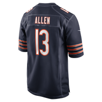 Keenan Allen Chicago Bears Football Jersey, Navy Game Sportswear Jersey Shirt, Lightweight Breathable Athletic Jersey, Casual Gift for Men