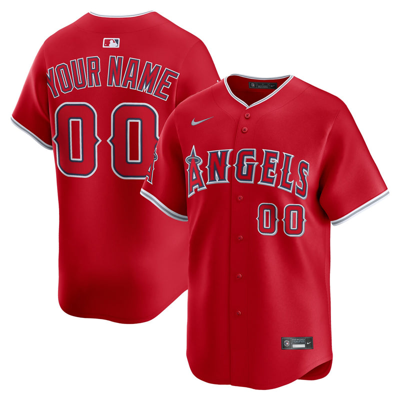 Los Angeles Angels Baseball Jersey, Red Sportswear Jersey Shirt, Lightweight Breathable Athletic Jersey, Casual Gift for Men, Style 202753843
