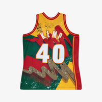 Seattle Supersonics Basketball Jersey, Green Swingman Sportswear Jersey Shirt, Sleeveless Athletic Tank Jersey, Casual Gift for Men