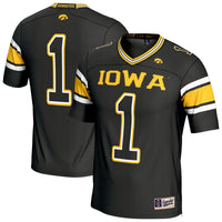 Iowa Hawkeyes Football Jersey, Black Fashion Lightweight Sportswear Jersey Shirt, Lightweight Breathable Athletic Jersey, Casual Gift for Men
